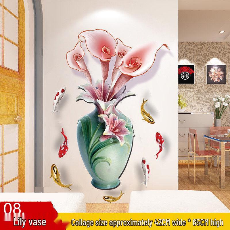 Самоклеящиеся настенные наклейки в китайском стиле для декора гостиной и спальни