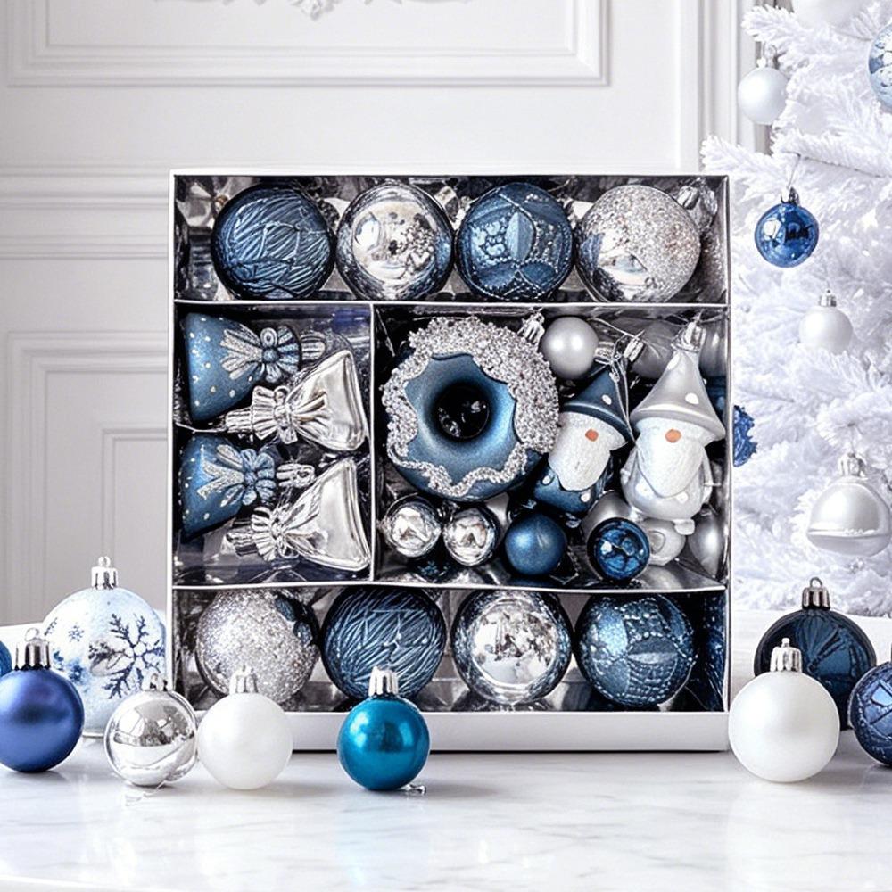 22Pcs/Set 6CM Christmas Tree Balls Creative Xmas Ornament Ball Showcase