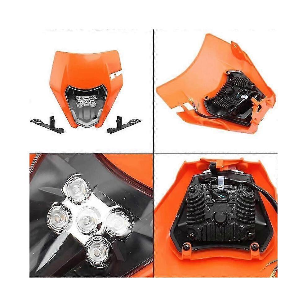 KTM EXC Universal LED Headlight Plate for Enduro/MX Bikes 2007-2020