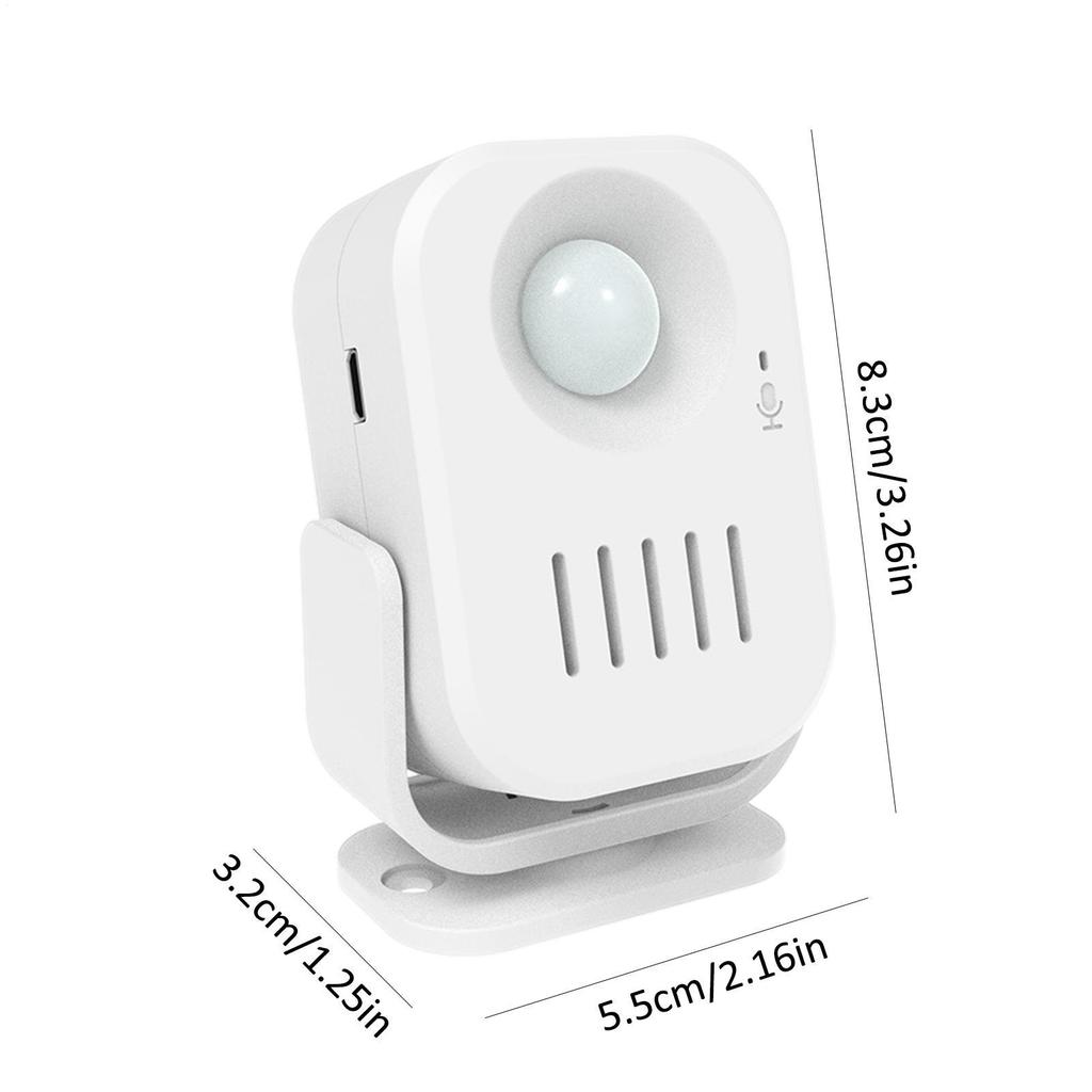 Doorbell Chime Commercial Door Entry Alert Wireless Motion Sensor Detector Security Alarm Chime Shop Store Home Front Door Entry