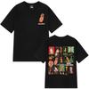 2025 Summer The Latest 100% Pure Cotton Printed T-shirt for Is Comfortable, Breathable, High-quality and Unisex Short-sleeved