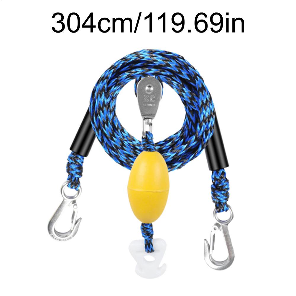 Тяговый ремень для водных лыж Управление лодкой Буксировочный трос Тюбинг-жгут Высокопрочный Водный спорт Буксируемый соединитель Буксировка Буксировочная трубка Для