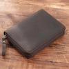 Soft 5-Slot Pen Bag Leather Zipper Wrap New A6 Notebook Cover for Hobonichi/ Stalogy/ Midori