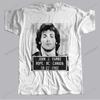 Man Luxury Vintage T Shirt Short Sleeve First Blood John J Mug Shot 10221982 Cotton Fashion Tshirt For Him Pl Teeshirt
