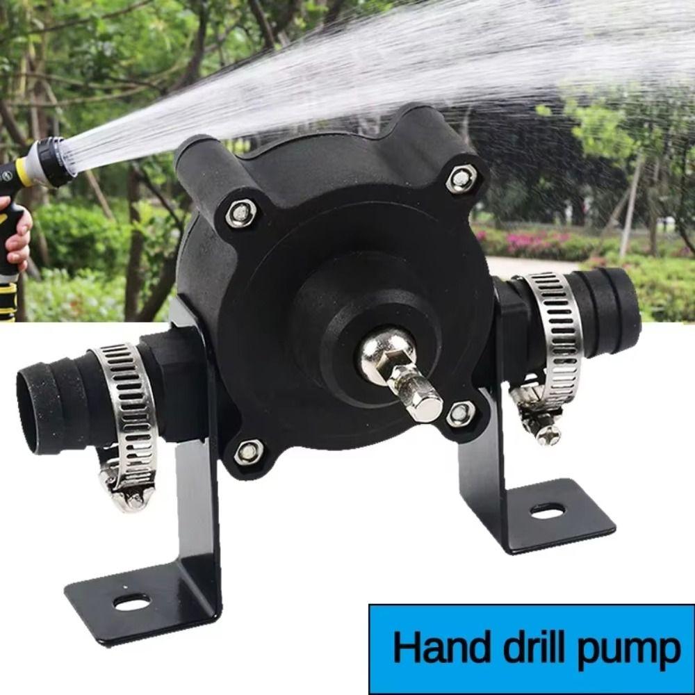 Small Electric Drill Pump Heavy Duty Self Suction Centrifugal Pump Liquid Transfer Pump  Household