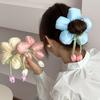Large Big Hair Accessories for Women Girl Bow Scrunchies Band Ties Rubber Elastic Flowers Fascinator Designer Popular Ribbon New