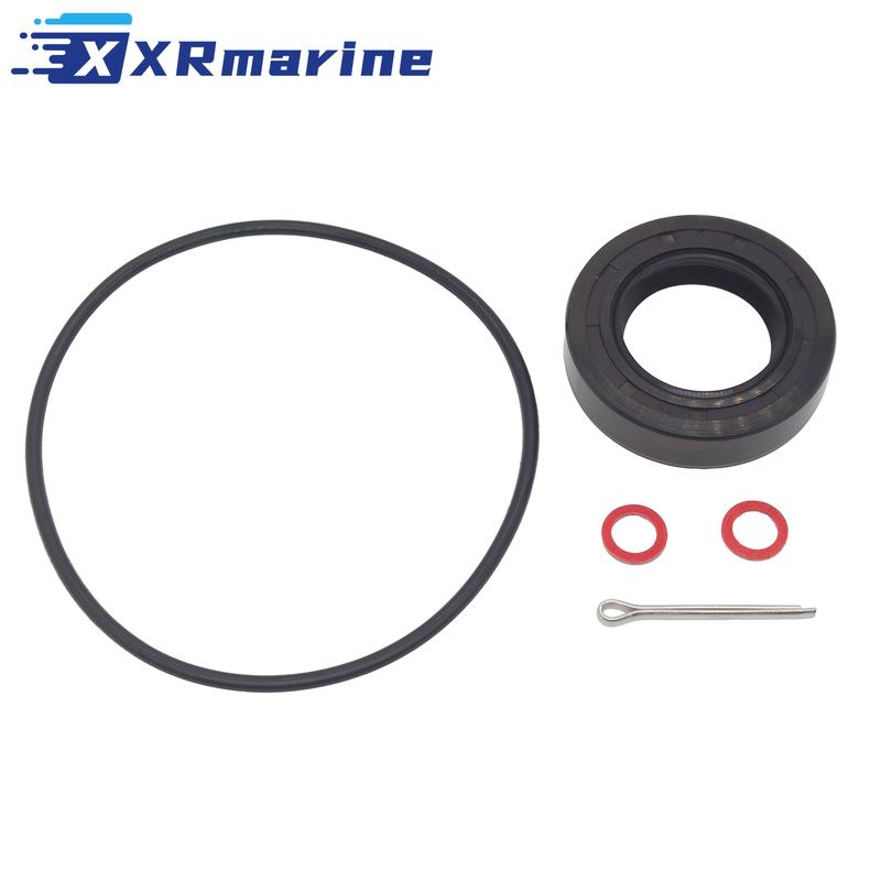 Lower Unit Seal Kit with Prop Shaft Oil Seal O-Ring Gasket for Tohatsu Outboard Engine 3B7601110 3B7601030 9515030325 332600061