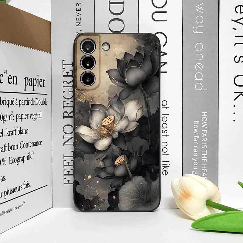 Роскошный чехол для телефона с принтом цветка лотоса для Huawei Nova 13 12 11 Pro 10 SE Mate 40 50 60 Pro+ P60 P50 P40 4G 5G, цветочный мягкий чехол
