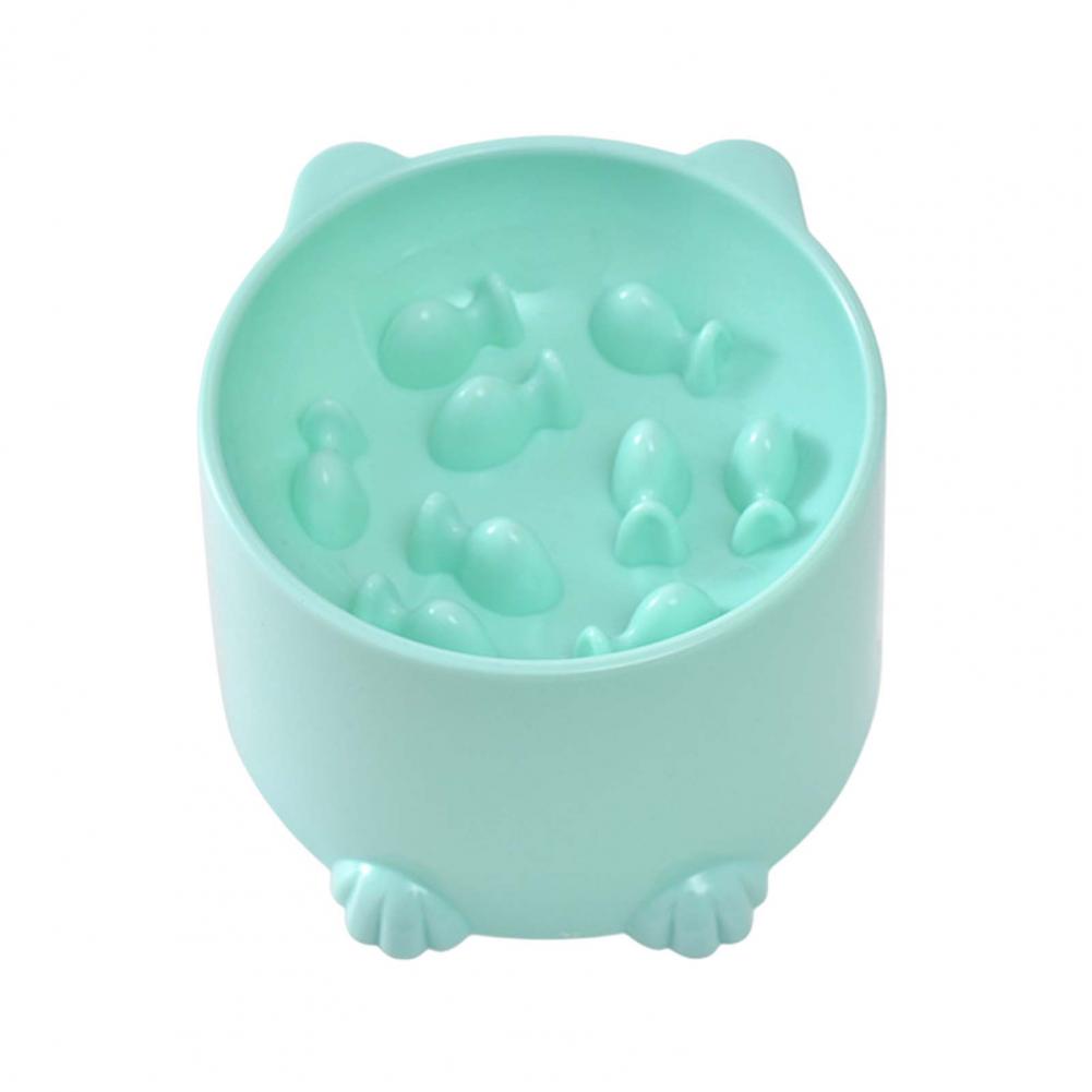 Диспенсер для еды, миска для воды, ежедневная поставка, миска для корма для кошек, высокие ножки, в форме мультфильма, большая емкость, защита от удушья, защита для шеи для домашних собак