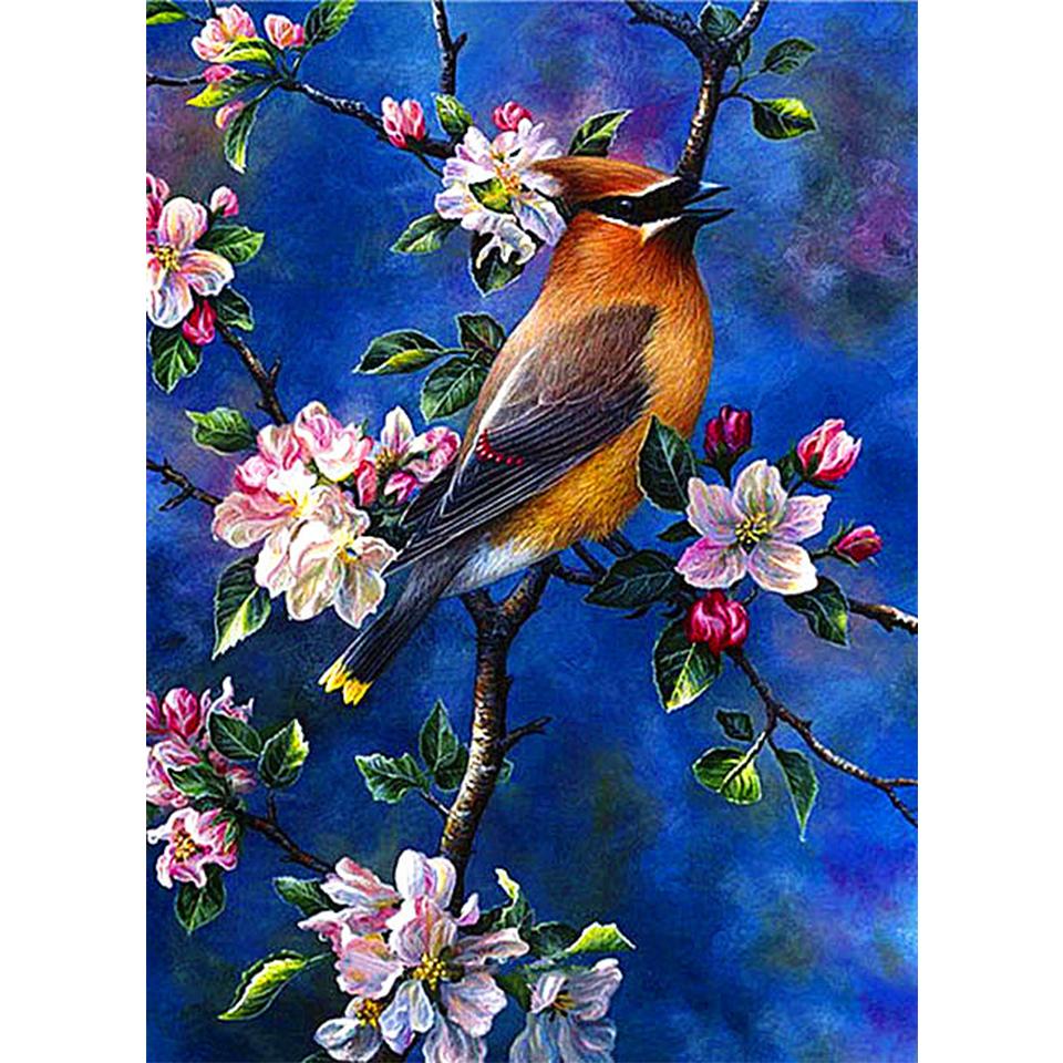 5D DIY Diamond Painting Animal Bird Cross Stitch Kit Full Diamond Embroidery Gift Mosaic Art Rhinestone Decoration Picture