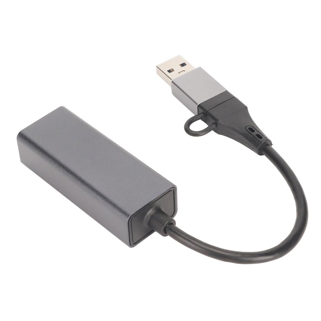 Type C To RJ45 Adapter 10 100 1000Mbps Self Adaptive USB 3.0 2.0 Support USB C To Ethernet Adapter