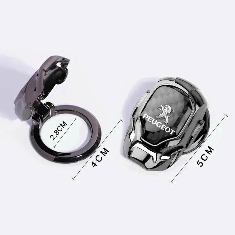 2026 Hot Car Sticker Car One-Click Start Buttons Protective Cover Decoration For Peugeot 407 508 2008 5008 307 308 3008 206 207