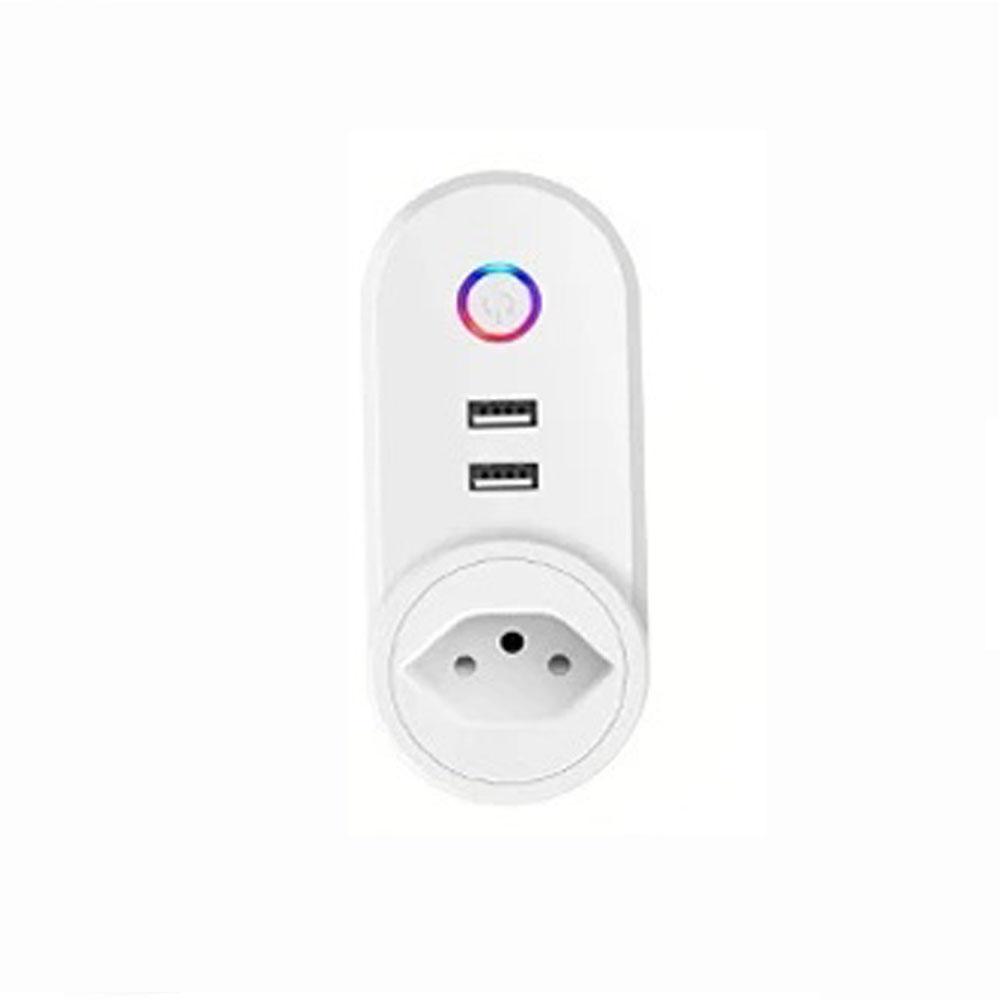 Адаптер питания Smart Power Plug WiFi Электрическая розетка ЕС США Австралия Великобритания GE Гнездо USB Время Дистанционное управление с помощью приложения Smartlife Alexa Google Home