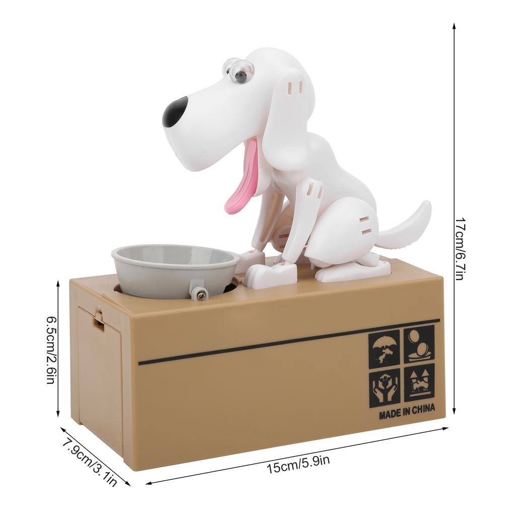 Копилка Электронная копилка Робо-собака Банк Автоматический Банк для детей