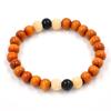 Wood Beads Bracelet Sandalwood Buddhist Buddha Meditation Prayer Bead Bracelet Jewelry Yoga Bracelet