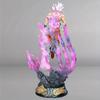 25cm New Dragon Ball Son Goku Figure Ultra Instinct Super Saiyan Figurine Statue Pvc Model Ornament Collection Gift Round Sensory Compression Bouncy