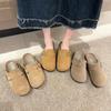 Женские новые полутапочки Boken Baotou на толстой подошве, носить ленивую обувь на улице