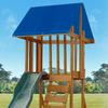 Outdoor Playground Roof Replacement Canopy Weatherproof Tarp Shade Sail for Yard