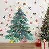 Christmas Tree Gift Wall Sticker Festival Living Room Background Decor Wallpaper New Year Home Decoration Self-adhesive Decals