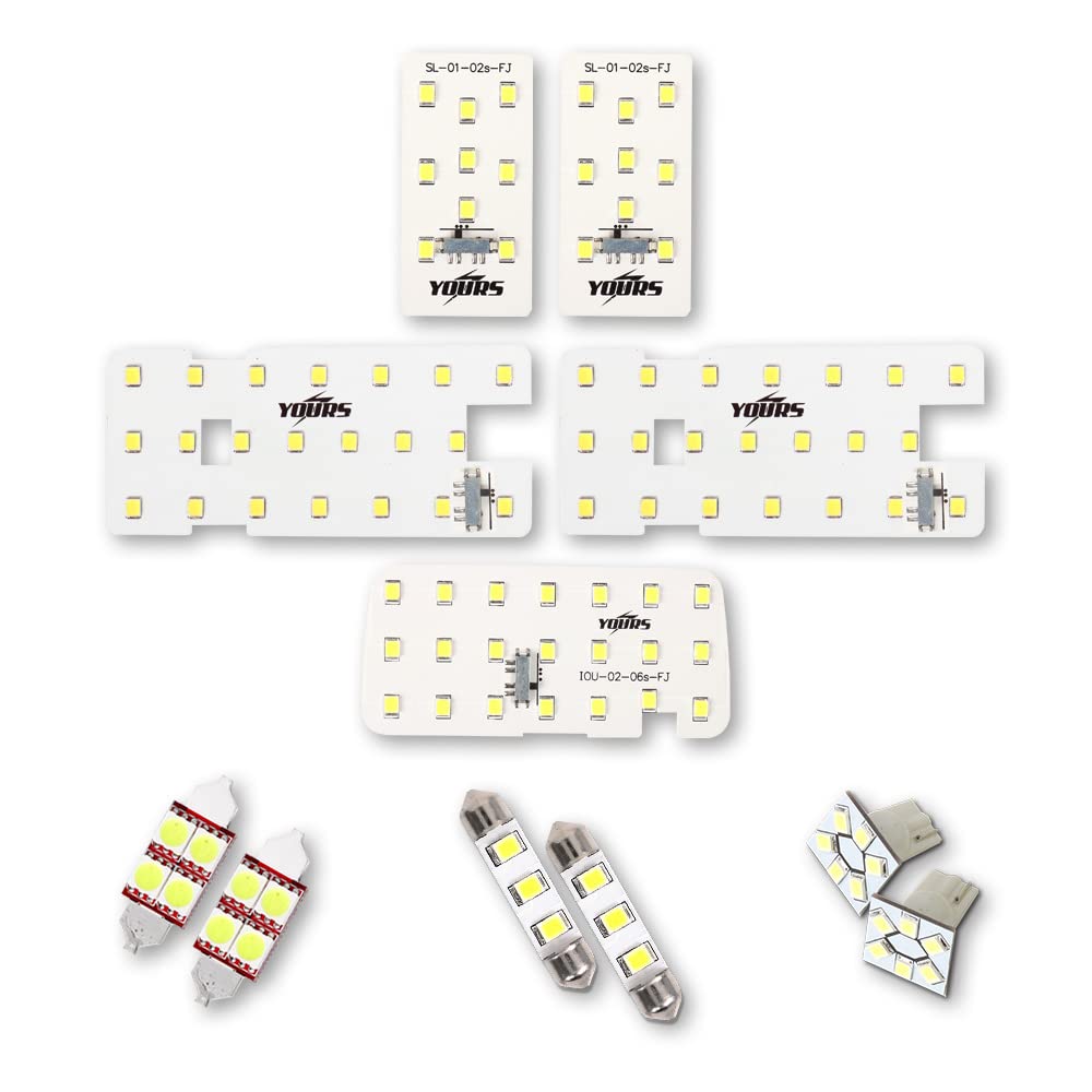 YOURS Mitsubishi Delica D5 Dedicated LED Room Lamp Full Set (3 Levels of Light
