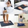 30X60CM Grounding Earthing Mat Therapy Kit – Helps in Sleeping, Anxiety, Imflammation Universal Size With 15 Foot Cord Included. Conductive Carbon