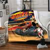Blaze Monster Machines Adventure Flannel Blanket Super Soft Warm Cozy Blanket For Sofa Bed Office Travel Allseason Home Decor Gift