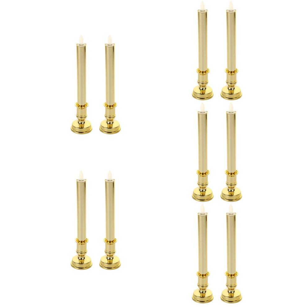 10 Pcs LED Tealights Electric Candles Realistic Flameless