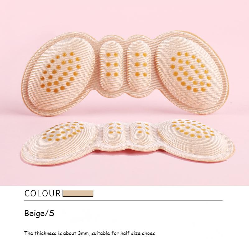 Модные женские стельки для обуви на высоком каблуке, регулируемый размер, клейкая подкладка для пятки, защитная наклейка, облегчение боли, вставки для ухода за ногами