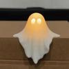 Button Cell Battery Operated Ghost Table Decor Warm White Miniature Nightlight  Kids Bedroom