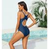 CHARMLEAKS Women Athletic One Piece Swimwear Lap Swimming Competition Swimsuit Racerback Bathing Suit