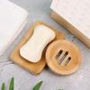Durable Bamboo Wood Soap Dish Box Portable Home Soap Tray Container Bathroom Wash Shower Toilet Bamboo Box