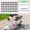 Cute Little Wing Decorative Rear Sticker for No. 9 Q85C/Q80 Electric Scooters