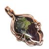 Dragon Blood Jasper 999 Copper Wire Wrapped Pendant, Handmade Gemstone Pendant Jewelry, Gifts For Wife Brand New Pendant