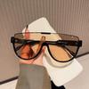 Vintage Semi-round Sunglasses Women Fashion Monoblock Outdoor Goggle Shades Trending  New Design UV400 Eyewear