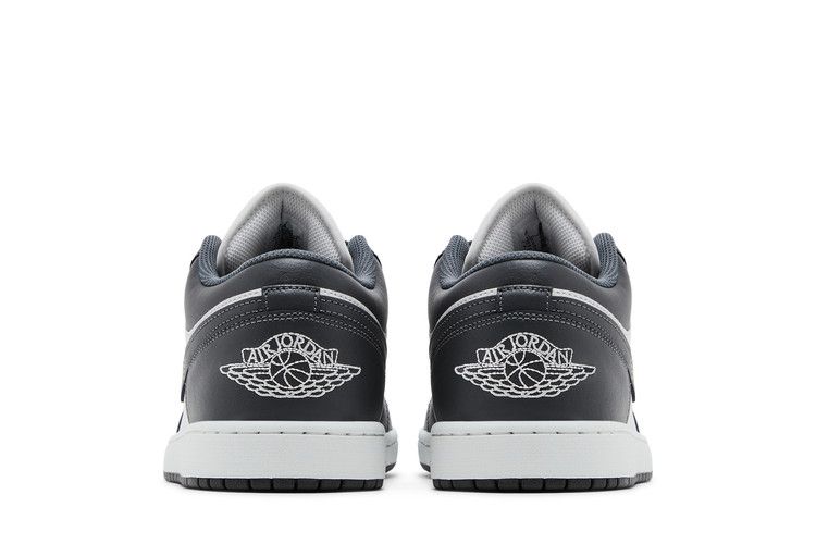 Jordan 1 Низкий Серо-Белый
