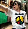 Футболка Olodum, Ретро Белая Унисекс с Графикой, Унисекс футболка