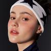 МНОГО ВАС lotsyou_Белла Пушистая Повязка на Голову Уголь