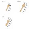 100pcs Disposable Dessert Spoons Eco-friendly Yogurt Spoon Tasting Spoon Ice Cream Shovel  Summer