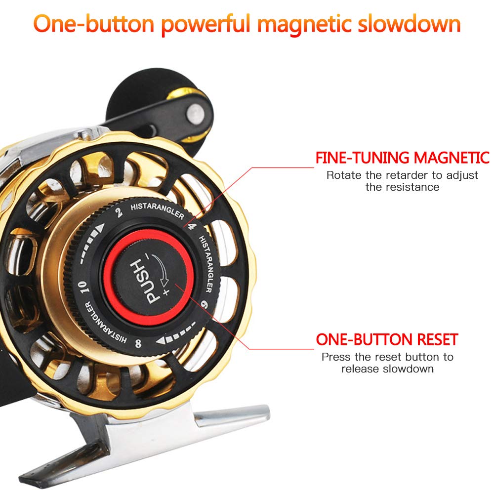 Automatic Wire Spread 10+ 1BB Fly Fishing Reel Aluminum Alloy Fishing Reel LeftRight Hand Draft Reel Ice Fishing Reel Automatic Line Casting Fly Reel
