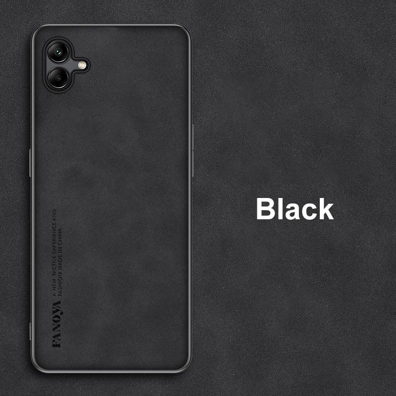 Для Samsung Galaxy A04 Чехол Роскошный Чехол для телефона из искусственной кожи Для Samsung M13 5G Задняя крышка Матовый силиконовый Противоударный Полная защита