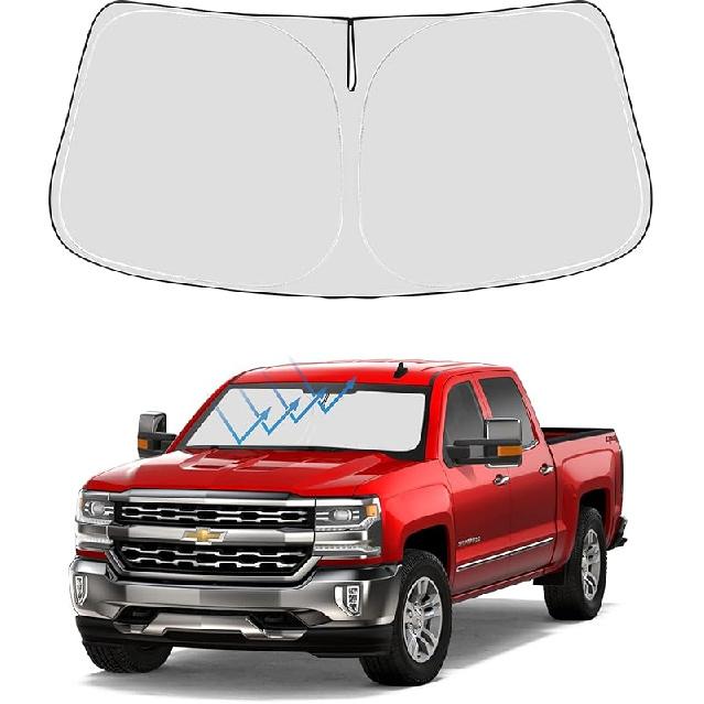 Складная солнцезащитная шторка на лобовое стекло Proadsy 2025 для RAV4, подходит для кроссовера RAV-4 SUV Crossover, TRD Off-Road, LE XLE Premium Limited.