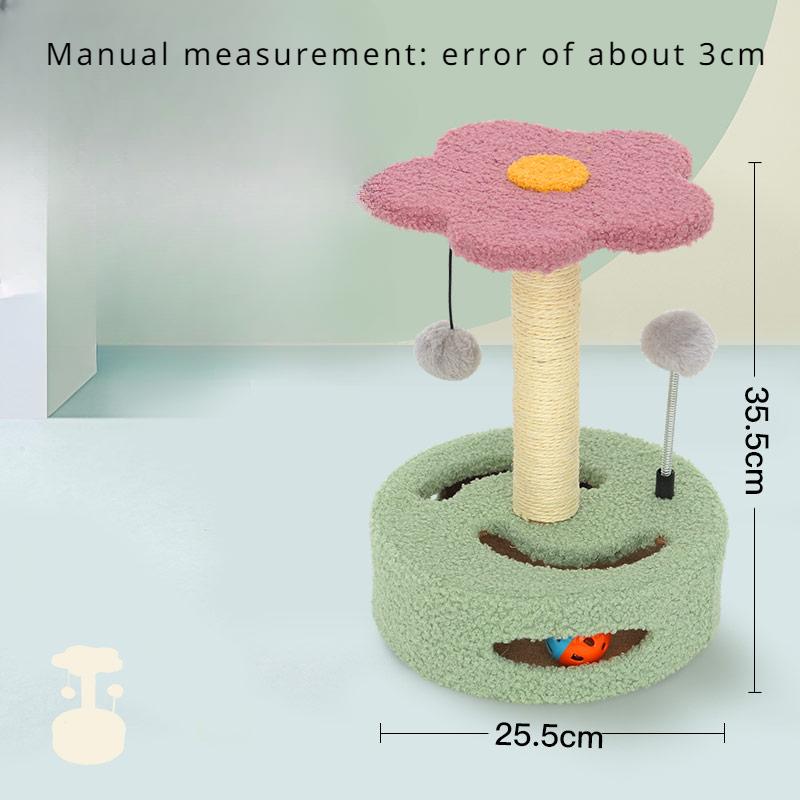 Лазалки для кошек, маленькие игрушки для кошек, симпатичная доска для царапания кошек, шлифовальная когтевая игрушка для кошек, украшение для дома, поворотный стол