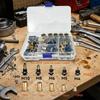 60/70 PCS Threaded Rivnut Kit Rustproof Threaded Insert Tool  Furniture Decoration