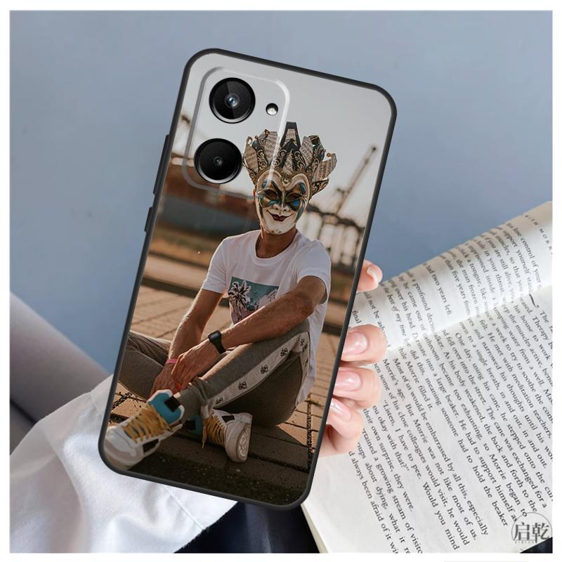DJ Boris Brejcha Case For Realme C55 C67 C53 C51 C35 C33 C31 C30 C25s C21Y GT Neo 5 GT5 9 10 11 12 Pro Plus
