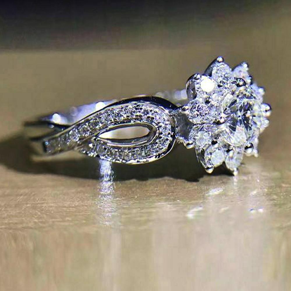 Новые ослепительные обручальные кольца для женщин, роскошные украшения с фианитом AAA, современный дизайн, модные аксессуары для пальцев, ювелирные изделия высокого качества