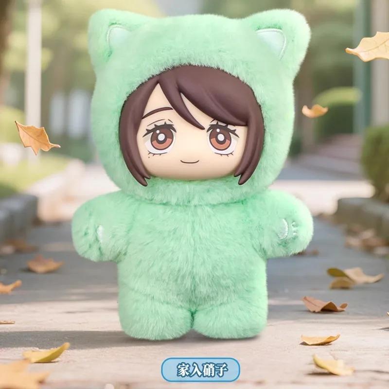 BANDAI Магическая битва Вторая серия «Рай для кошек» Коллекционная коробка Милый плюшевый кулон Аниме Периферия Подарок-сюрприз