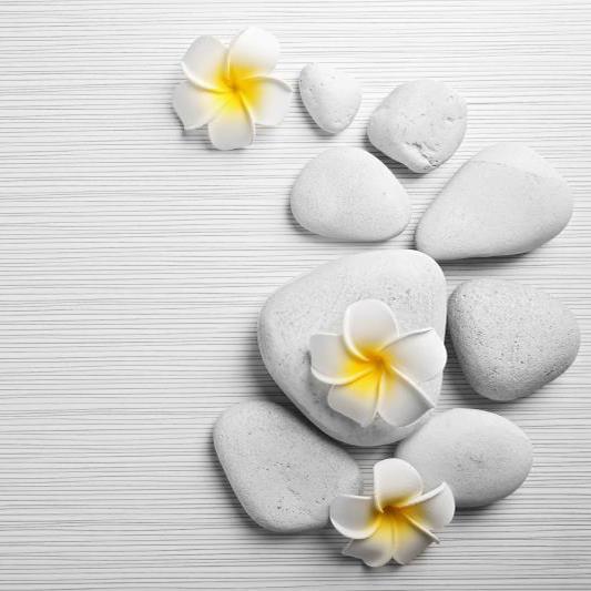 Винтажные желтые цветы, спа, холст, картина, настенное искусство, дзен, каменные постеры и принты для ванной комнаты, настенное искусство, домашний декор, Cuadros