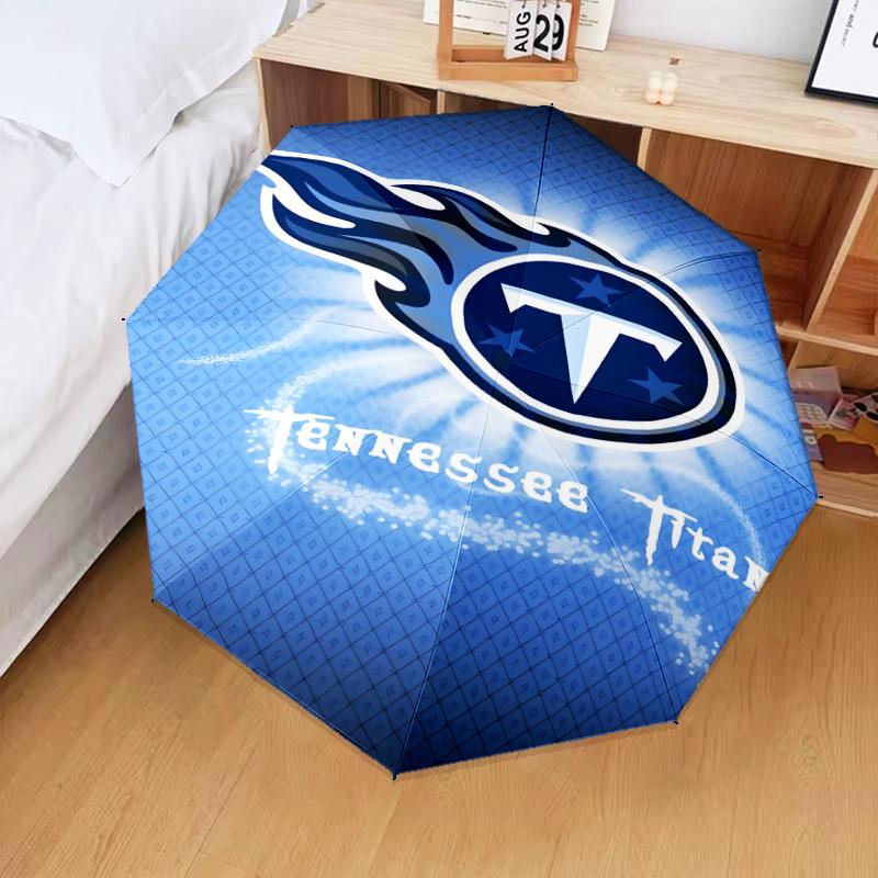 Tennessee Logo Art Umbrella Folding umbrella, automatic umbrella 8-Frame for Travel, camping Use Gift for Halloween Christmas