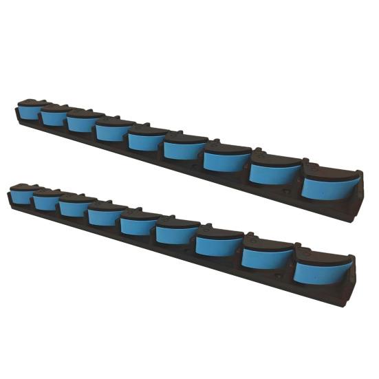 1/2шт настенный вертикальный держатель для удочки прочный несущий простой монтаж удочка