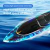 JJRC 42 см Большая Электрическая Лодка на Радиоуправлении 2.4G Высокоскоростная Водная RC Скоростная Лодка Детские Уличные Водные Игрушки для Детей Подарки
